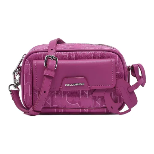 Сумка Camera из покрытого холста Karl Lagerfeld сумка через плечо сумка на плечо женская розовая
