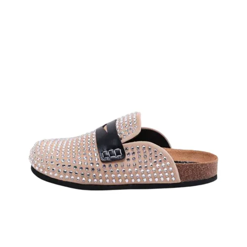 JW Anderson Резиновая подошва Домашние тапочки Женские Бежевые