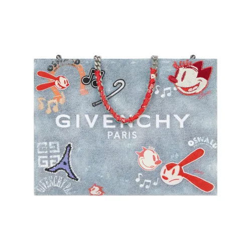 Givenchy Disney Коллаборация Хлопок Тоут Сумка Сумка для покупок Сумка среднего размера Женская Многоцветная