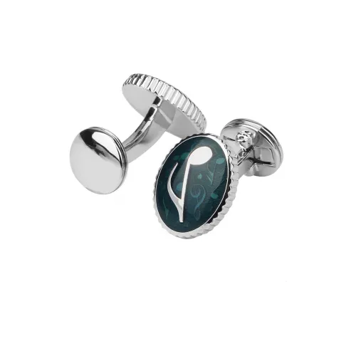 MUSTKOO Медный материал, окрашенная эмаль, запонки для мужчин