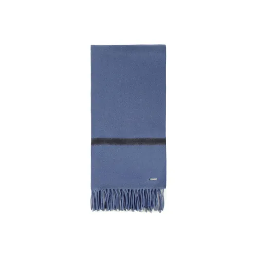 Loro Piana Кашемир Вязаные шарфы Синий Женские