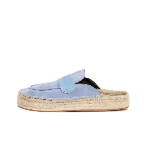 JW Anderson Тихий Домашний тапочки Женские Синий