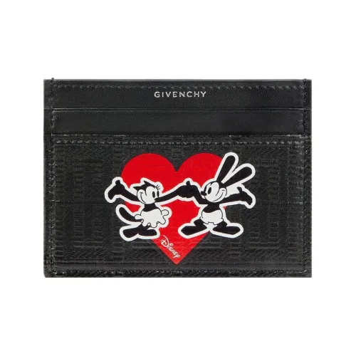 GIVENCHY Disney Коллаборация Коровья кожа Картхолдер Женские Черный