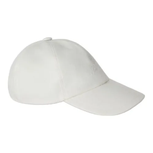 Loro Piana Шерсть Бейсболка Белая Женская