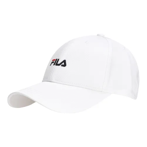 FILA Хлопок Бейсболка Белая Унисекс