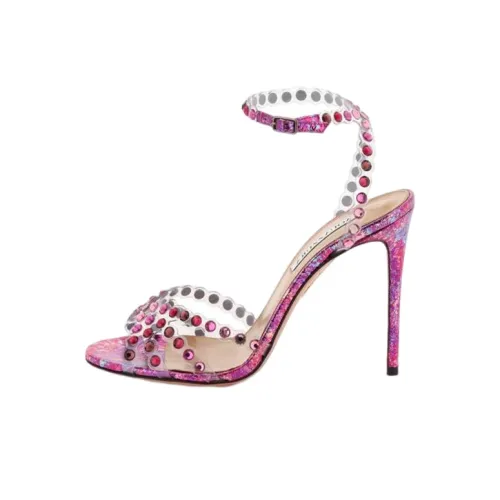 AQUAZZURA One Ремешок Сандалии Женские Фиолетовые