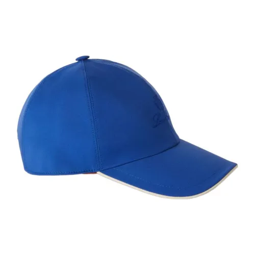 Loro Piana Хлопок Кепки Синий Мужской