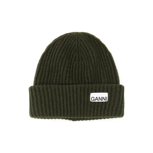 GANNI Шапки-бини Яшмовый Женские