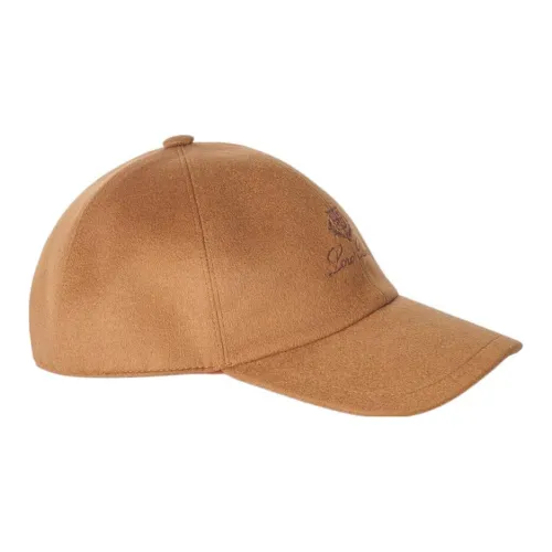 Loro Piana Кашемир Кепки Желтые Мужские