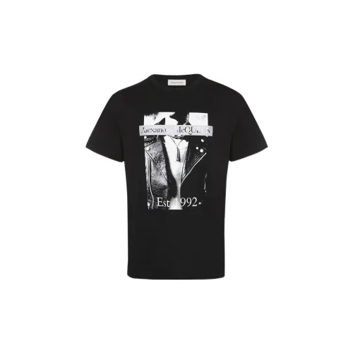 Alexander McQueen Рубашка Мужская Смешанная Черная