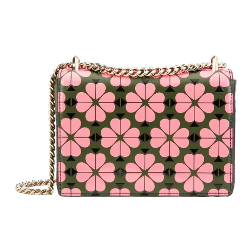 Kate Spade Amelia Лакированная кожа Сумка через плечо Сумка на плечо Женская Ярко-розовая и Яшма