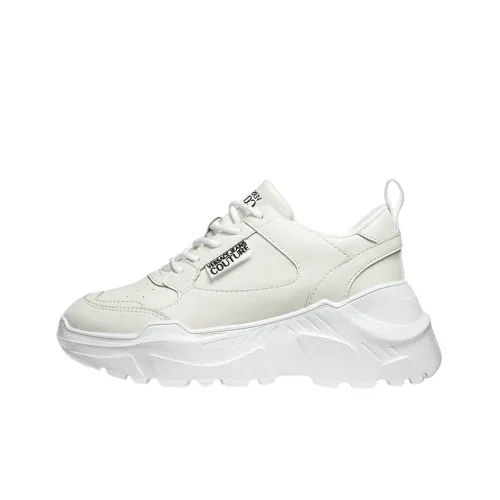 VERSACE JEANS Speedtrack Амортизация Низкий Топ Повседневная Обувь Женская Белая