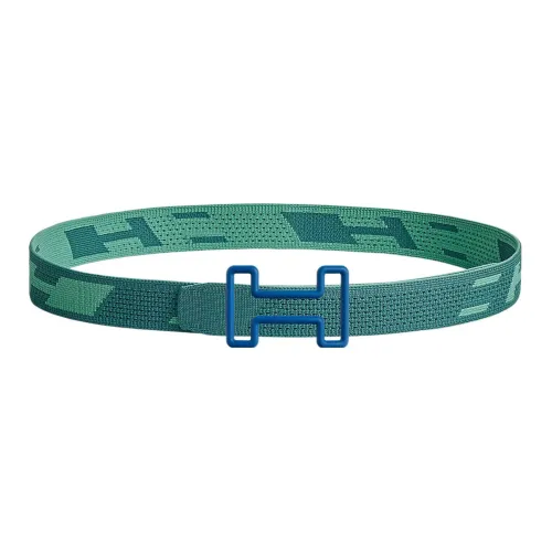 HERMES Tonight Color Ремень Мужской Коллегиальный Синий Яшма Ширина 3,2 см