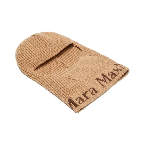 MaxMara Шерсть Шапки и Кепки Женские CAMEL