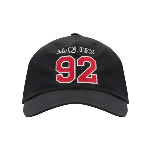 Кепки Alexander McQueen черные мужские