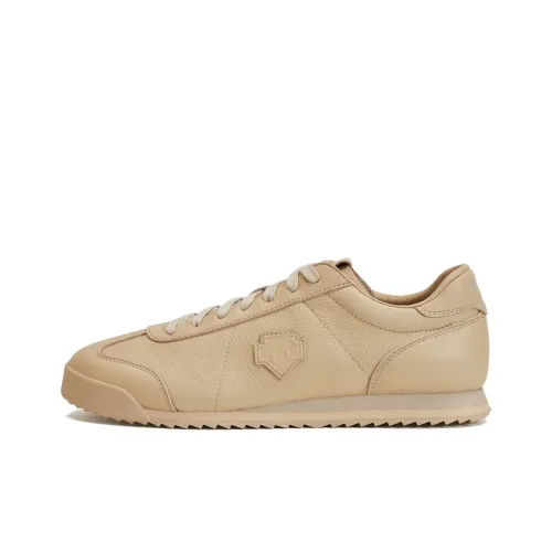 DESCENTE Chron Casual Low Top BR Latte Brown Men's