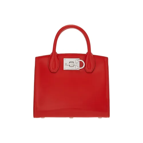 FERRAGAMO Studio Коровья кожа Сумка через плечо Сумка Женская Красная