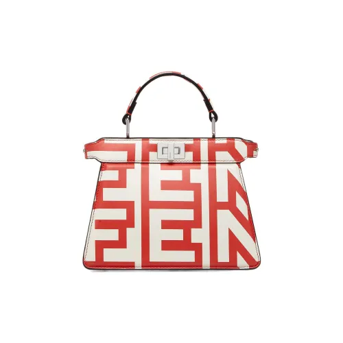 FENDI Peekaboo ISeeU Lambskin Сумка через плечо Сумка Женская
