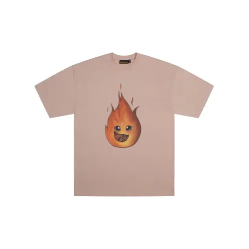 Drew House Серо-розовая унисекс футболка