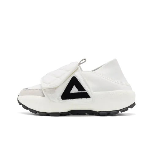 PEAK Термический Амортизация Отскок Устойчивость к износу Противоскользящий Низкий Топ Повседневная обувь Женская Белая