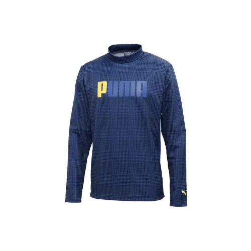 PUMA Golf Синий Мужской T-Рубашки