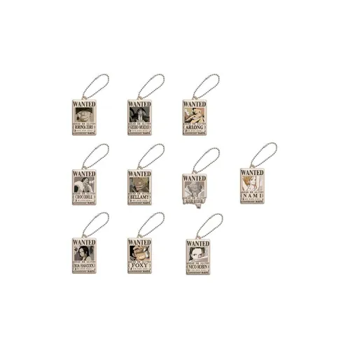 BANDAI One Piece Постер с объявлением в розыске. Счастливый Draw целая коробка 10 шт