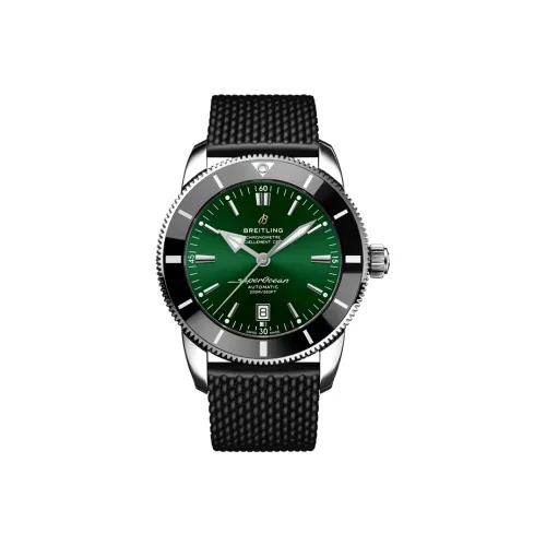 BREITLING Автоматический Механический Часы Мужские Super Ocean Culture Collection 46 мм Зеленые
