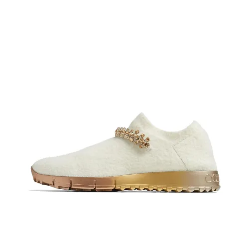 Jimmy Choo Verona Low Топ Спортивная Повседневная Обувь Женская Белая