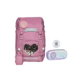 28L Леопардовый принт Сердце + Пен Сумочка для украшений Радужный Единорог