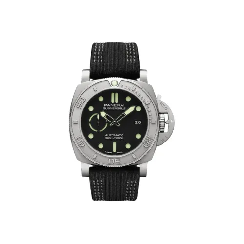 PANERAI Автоматический Механический Механизм Мужские Часы SUBMERSIBLE Collection 47 мм Черные