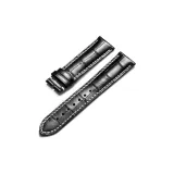 Черная кожа без застежки