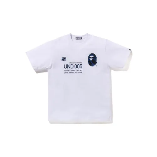 UNDEFEATED X BAPE Унисекс T-рубашки