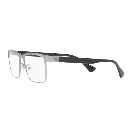 VERSACE Сплав Рамка Square Eyeglass Frame Линзы Мужской Серый