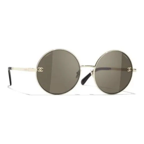 CHANEL Круглые Солнцезащитные Очки Женские
