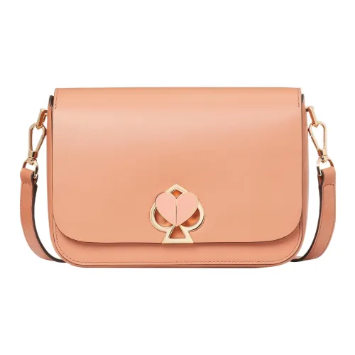 Kate Spade Nicola Коровья кожа Сумка через плечо Средняя Женская Чай Розовый
