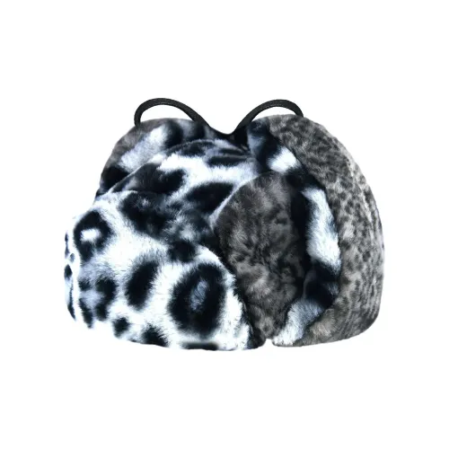 KANGOL Полиэстер Шапка-ушанка Синяя Унисекс