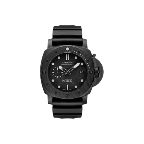 PANERAI Автоматический Механический Механизм Мужские Часы SUBMERSIBLE Collection 47 мм Черные