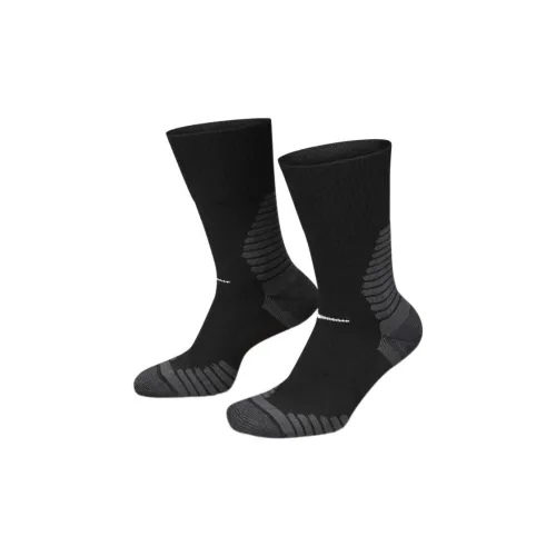 Nike 1 упаковка черные мужские носки MID до икры