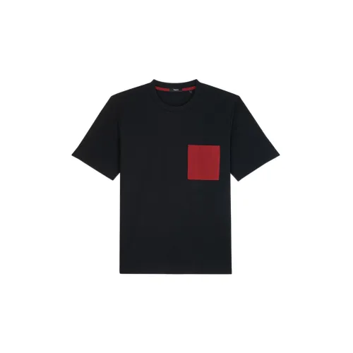 THEORY Китайский Новый Год SS23 Черные Мужские T-Рубашки