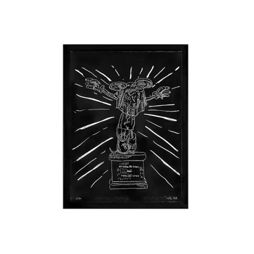 HOWstore Newidol Черный Sculpture EDITION Принт Trend Based Products 88cm