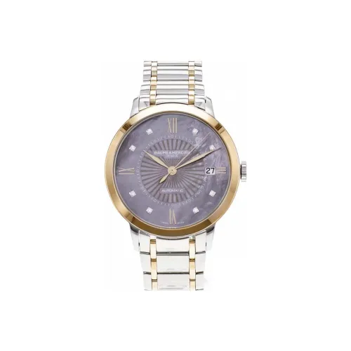 Baume & Mercier Автоматический Механический Movement Женские Часы Classima Collection 36,5 мм Жемчужная раковина Цвет