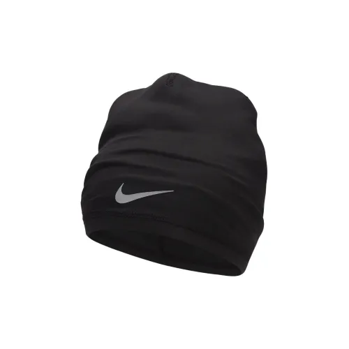 NIKE Полиэстер Шапка-бини Черная Унисекс