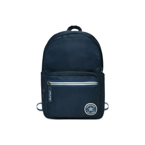 Converse GO 2 Polyester Backpack Unisex Navy Blue
