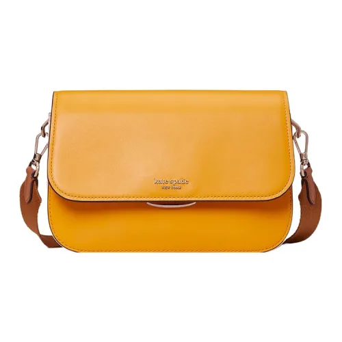 Kate Spade Buddie Коровья кожа Сумка через плечо Средняя Женская Loquat Желтая