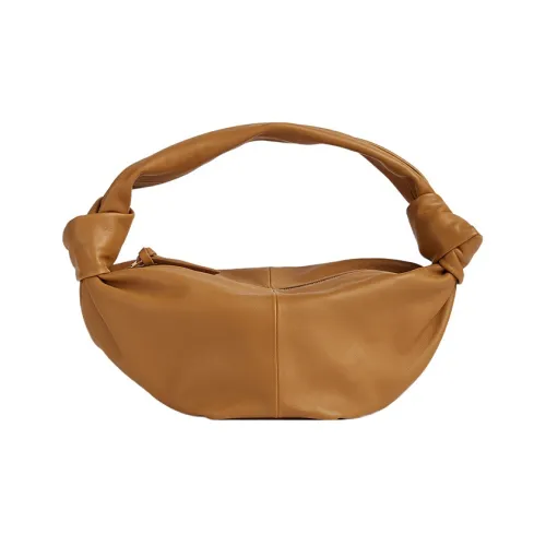 Bottega Veneta Коровья кожа Одно плечо Сумка Мини Женская Карамель