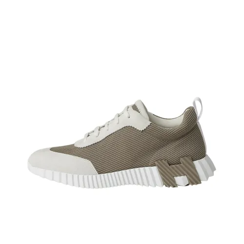 HERMES Bouncing Low Топ Спортивная Повседневная Обувь Мужская Слоновой Серый