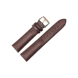 Розовая пряжка, коричневый кожаный ремешок