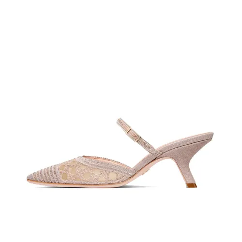 DIOR Домашние тапочки Женские Розовые