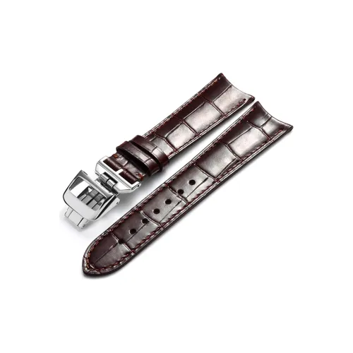 ZHISHENG Ремешок Jaeger Совместимость Натуральная кожа Материал Ширина интерфейса 18 22 мм