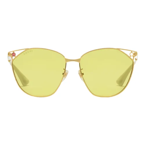 GUCCI Солнцезащитные очки Золотые Женские
